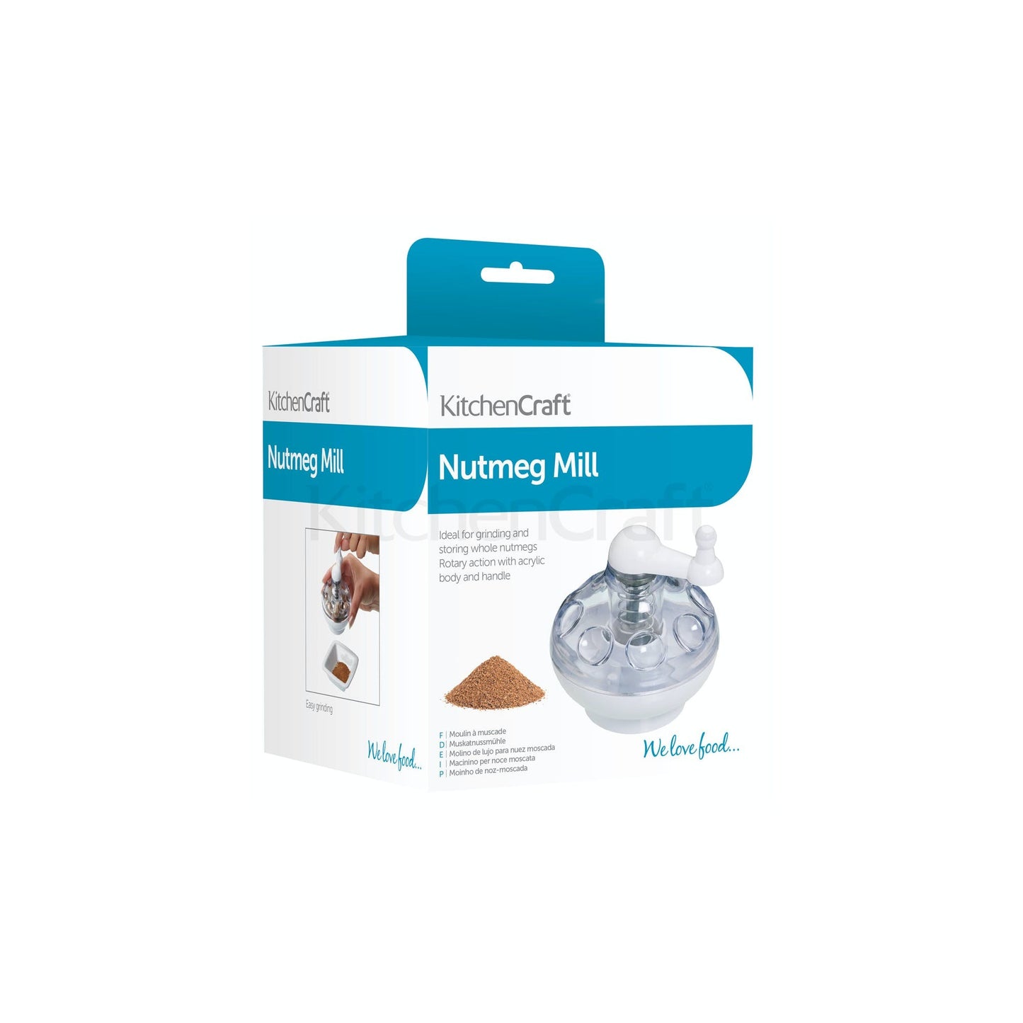 KitchenCraft Deluxe Nutmeg Mill KCNUTMILLDL - Home & Beyond