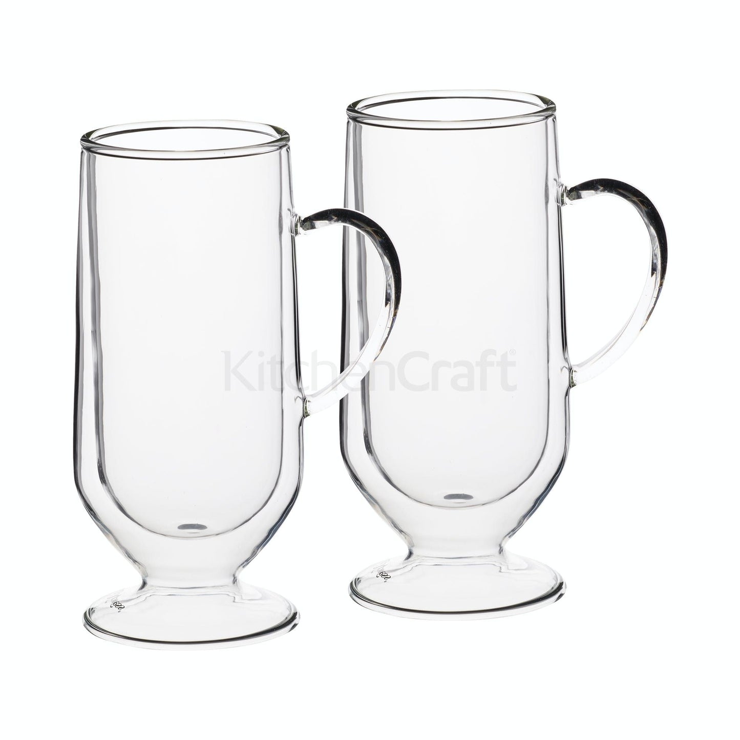 KitchenCraft Le'Xpress Double Walled Irish Coffee Glasses KCLXDWIRISH2PC