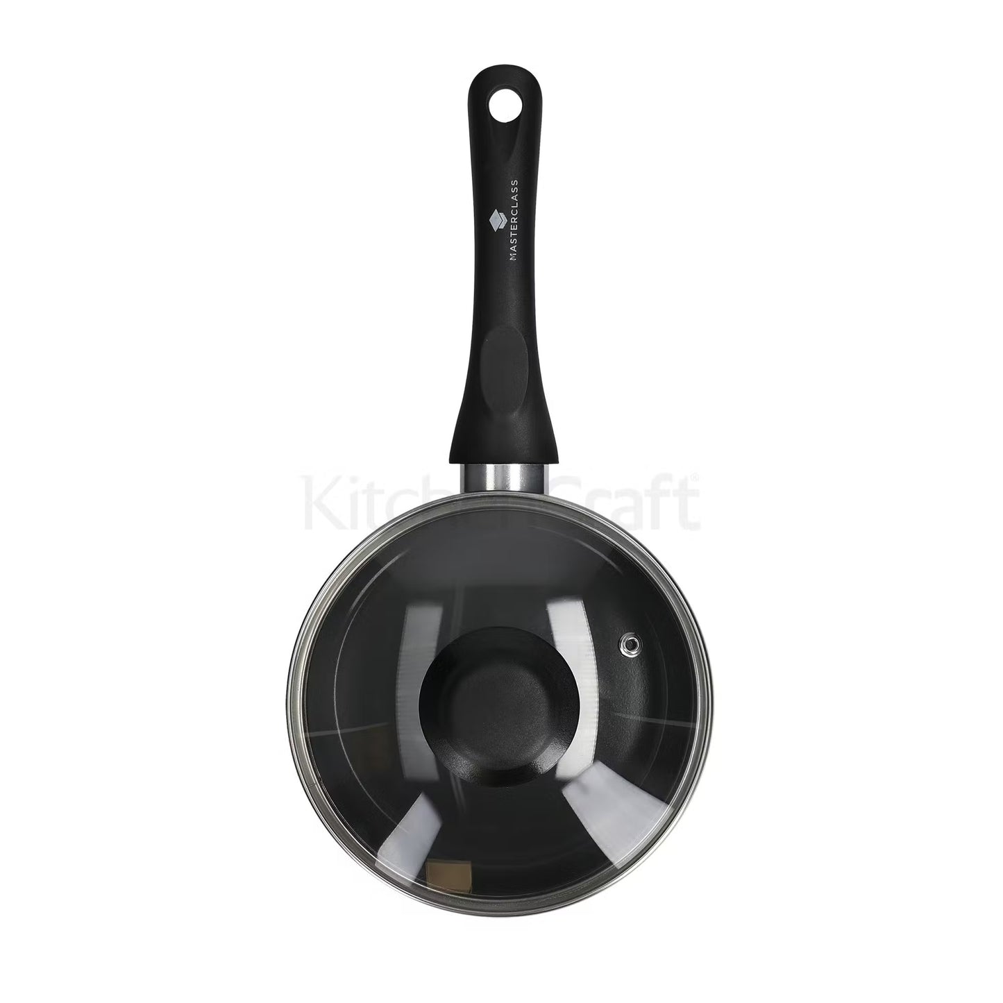 KitchenCraft MasterClass Can-to-Pan 16cm Recycled Non-Stick Saucepan MCRECYSP16