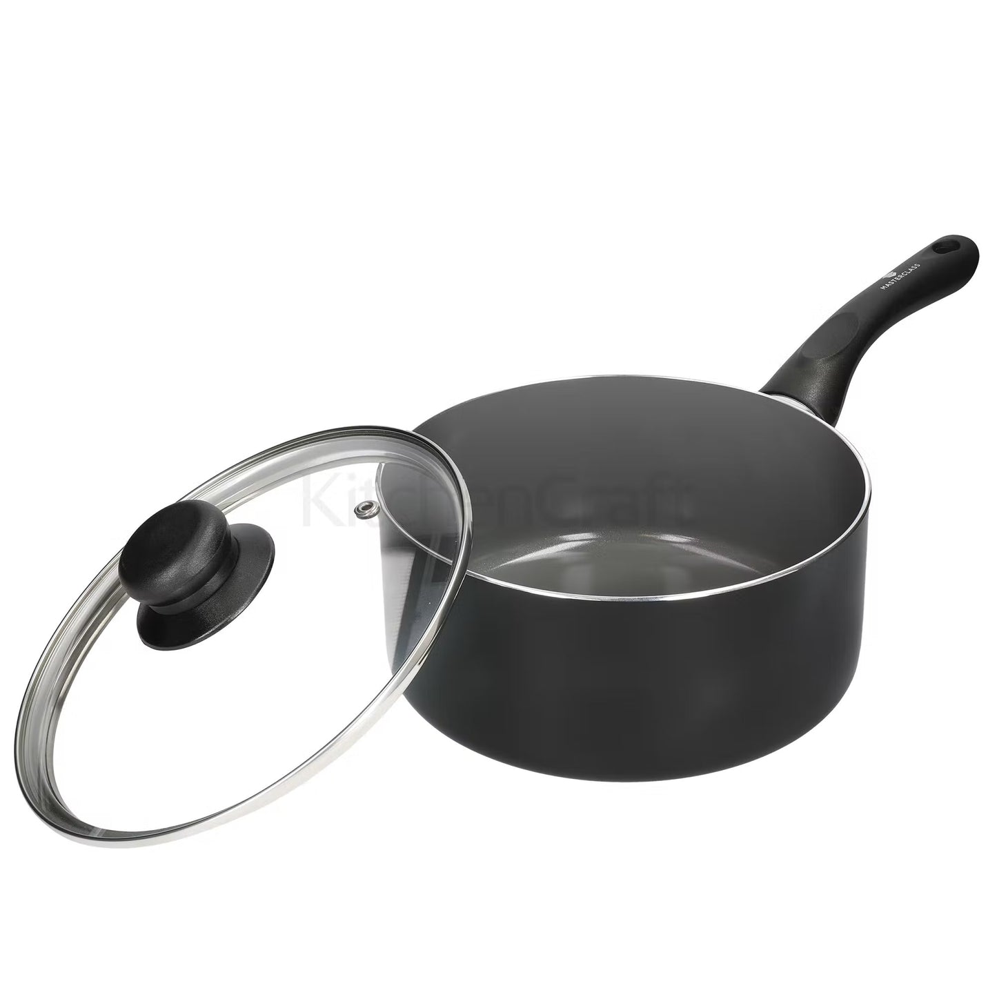 KitchenCraft MasterClass Can-to-Pan 20cm Recycled Non-Stick Saucepan MCRECYSP20