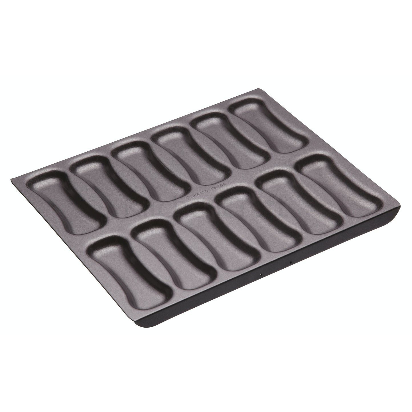 KitchenCraft MasterClass Non-Stick 12 Hole Eclair Baking Pan KCMCHB81 - Home & Beyond