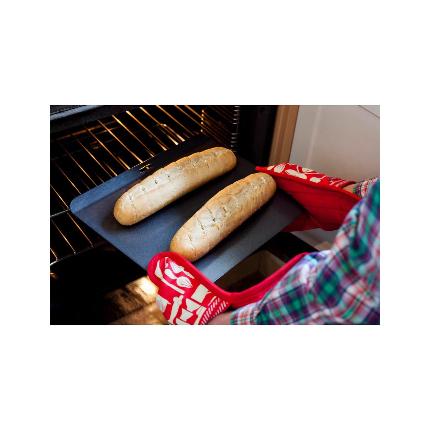 KitchenCraft - MasterClass Non-Stick Double Layered Baking Sheet KCMCHB4