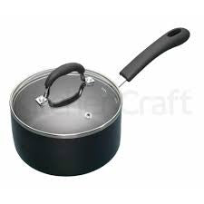 KitchenCraft MasterClass Non-Stick Heavy Duty 16cm Saucepan KCMCSAUPAN16 - Home & Beyond