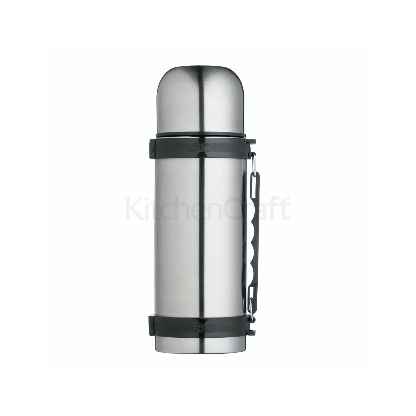 KitchenCraft MasterClass Stainless Steel 1 Litre Vacuum Flask KCMCFSS1