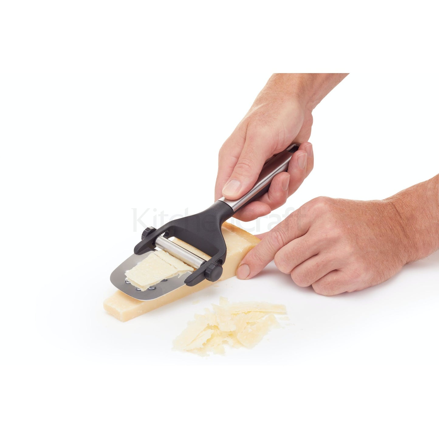 KitchenCraft MasterClass Stainless Steel Adjustable Cheese Planer MCCHEESEPL - Home & Beyond