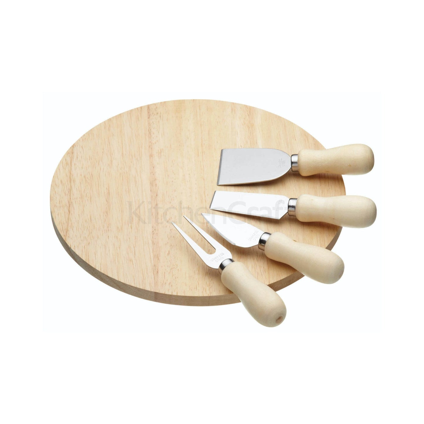 KitchenCraft Wooden Cheese Serving Set KCCBSET5 - Home & Beyond