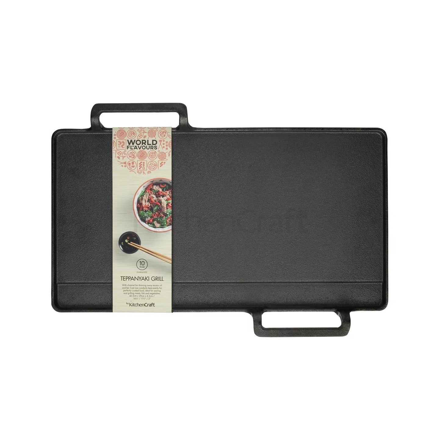 KitchenCraft World of Flavours Teppanyaki Grill WFTYAKI - Home & Beyond