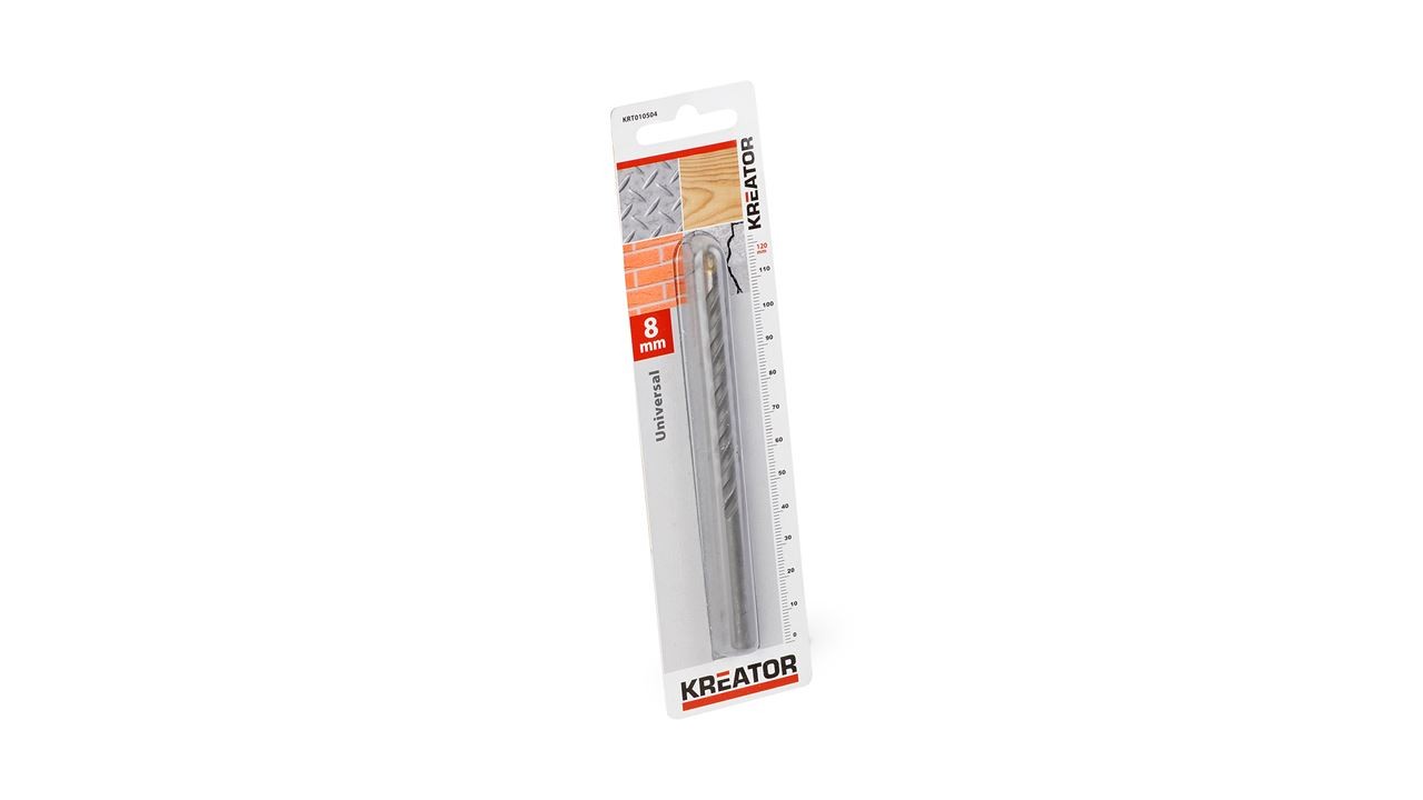 Kreator Universal Drill 8 X 120 Mm Krt010504