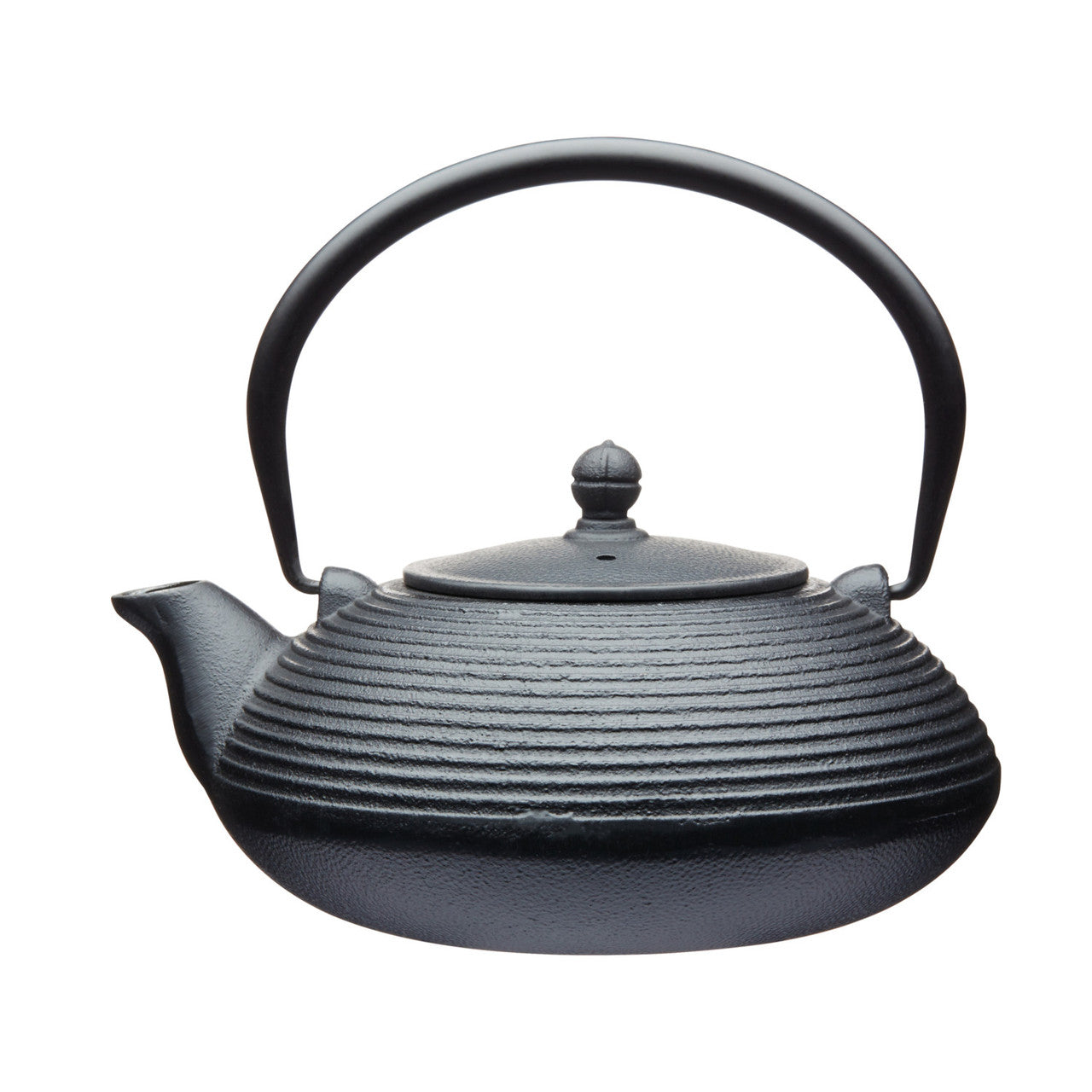 Kitchencraft La Cafetière Cast Iron Teapot and Infuser, 900ml, Black