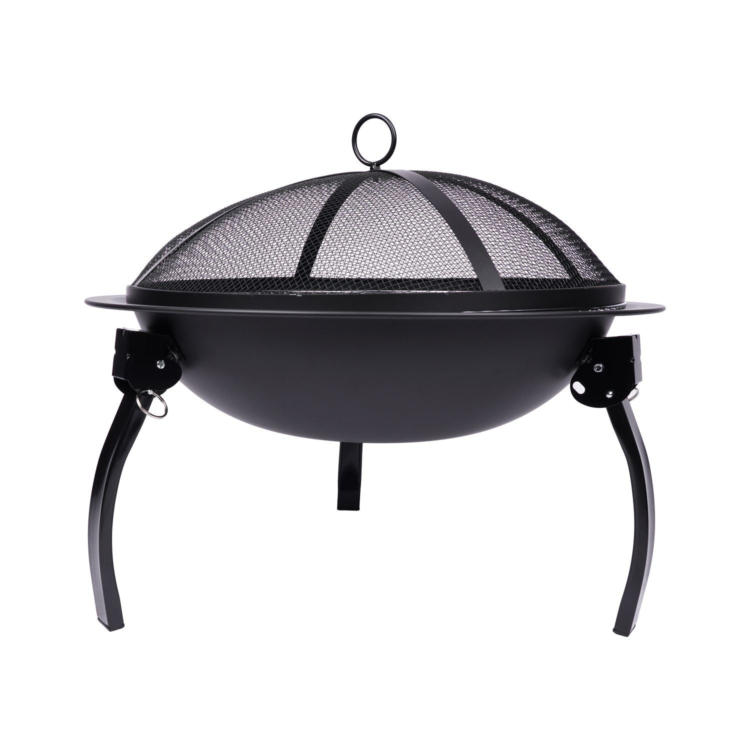 LIFESTYLE OUTDOOR FIREPIT WITH GRILL 55X55X38CM Home & Beyond