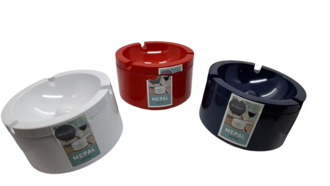 LifeStyle ROSTI Ashtray With Lid Windproof Red