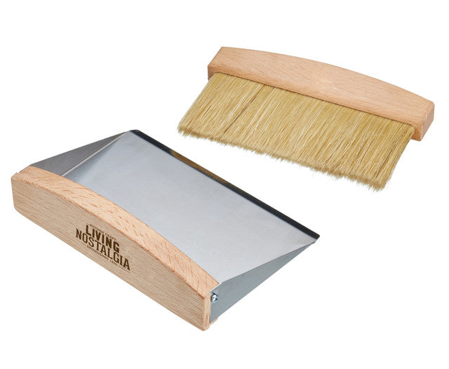 KitchenCraft Living Nostalgia Tabletop Dustpan & Brush