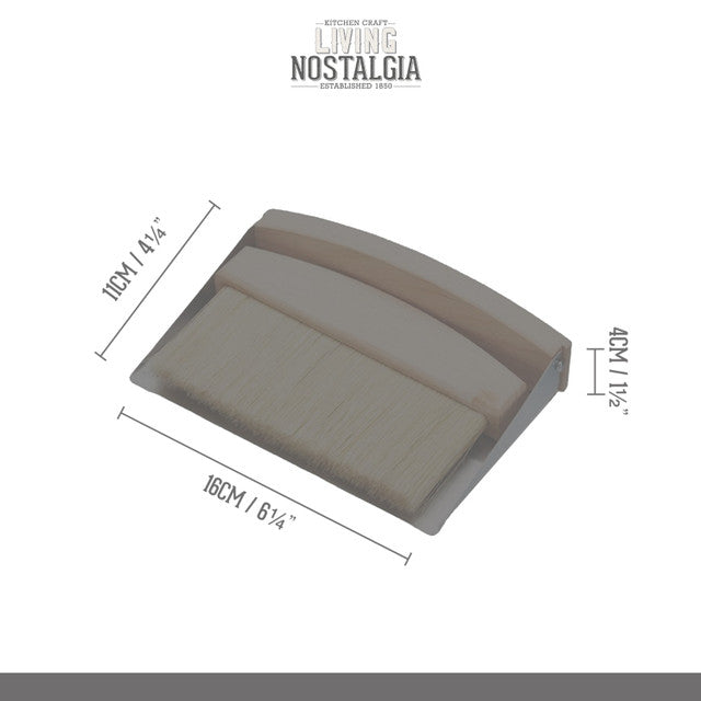 KitchenCraft Living Nostalgia Tabletop Dustpan & Brush