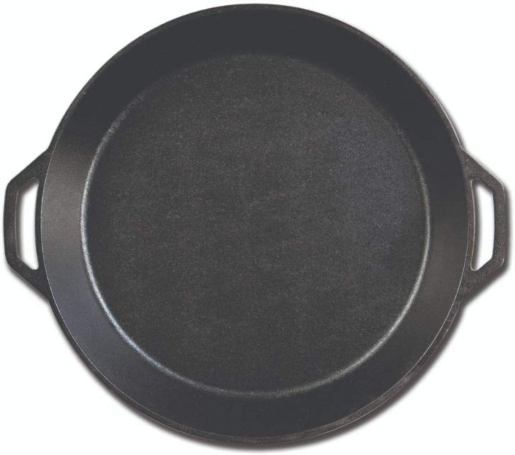 Lodge 17-Inch Logic Pre-Seasoned Cast Iron Skillet (Black) L17Sk3
