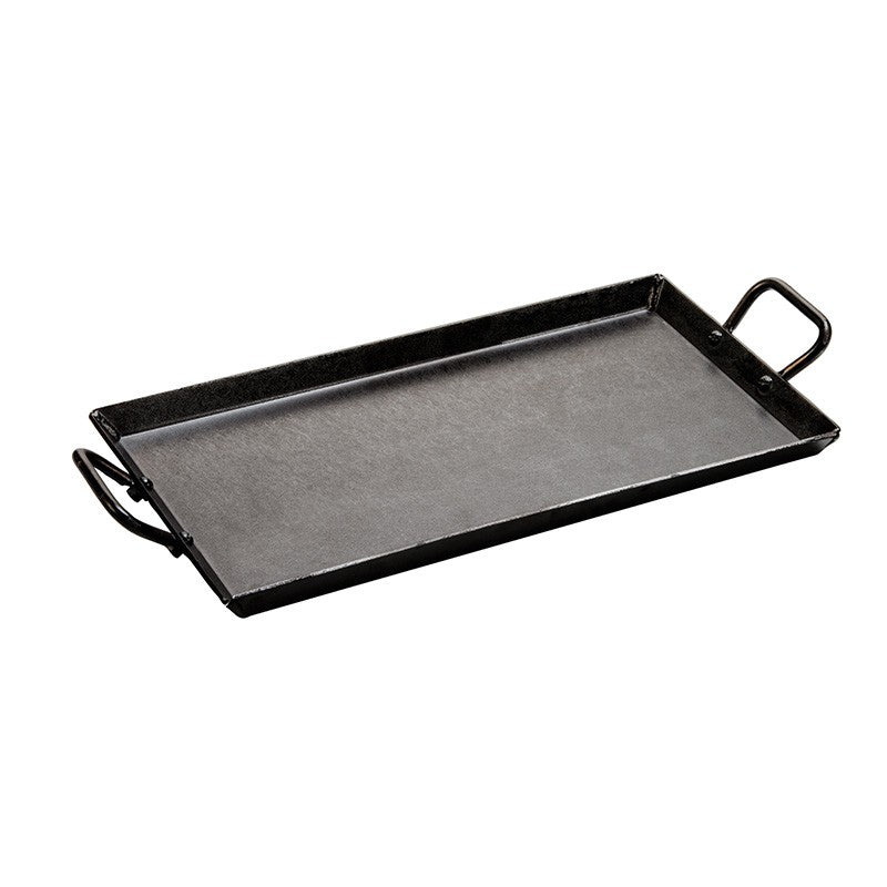 Lodge 18 x 10 Inch Seasoned Carbon Steel Griddle CRSGR18