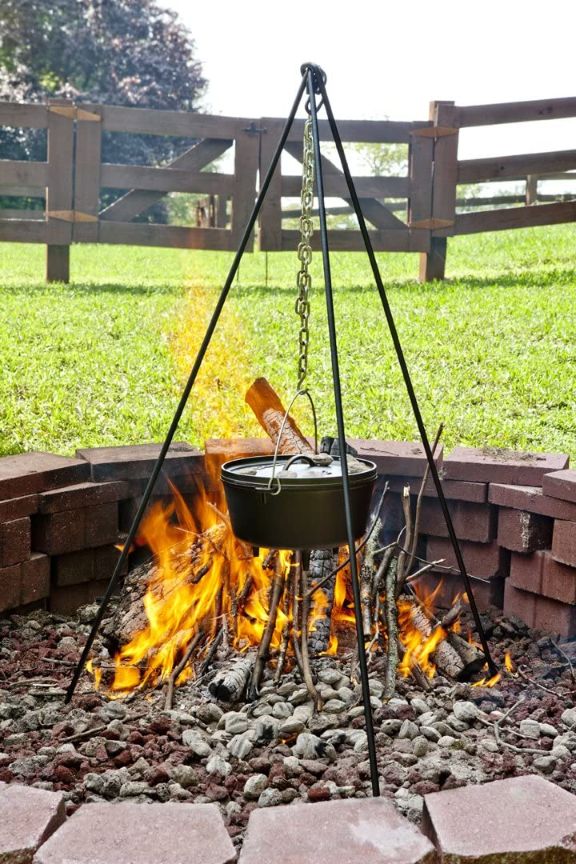 Lodge Adjustable Camp Tripod ATP2