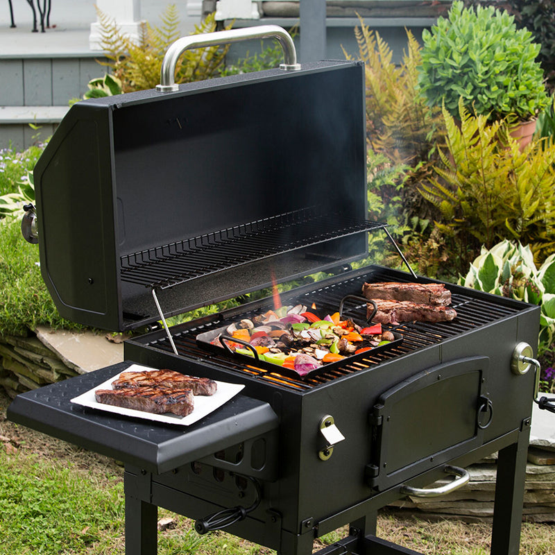 Lodge Carbon Steel Grilling Pan, Pre-Seasoned, 12-inch CRSGP12