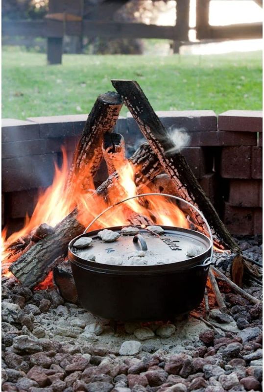 LODGE Deep Camp Dutch Oven 9.46 Lit L14DCO3