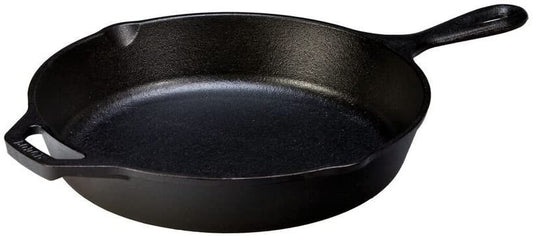 LODGE Pre-Seasoned Cast Iron Skillet With Assist Handle, 10.25 inch, Black L8SK3