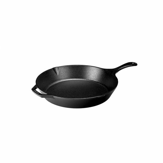 LODGE Pre-Seasoned Cast Iron Skillet With Assist Handle, 13.25 inch, Black L12SK3