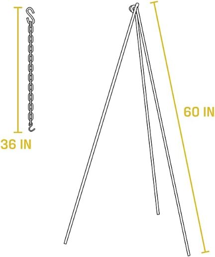 Lodge Tall Boy Tripod 60in 5TP2