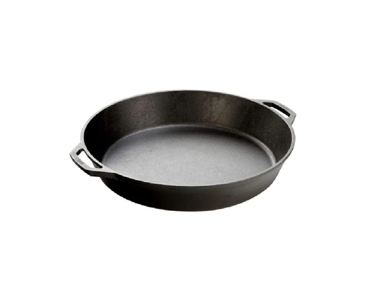 Lodge 17-Inch Logic Pre-Seasoned Cast Iron Skillet (Black) L17Sk3