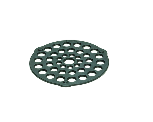 Lodge 8-Inch Pre-Seasoned Cast-Iron Meat Rack/Trivet (Black) L8DOT3