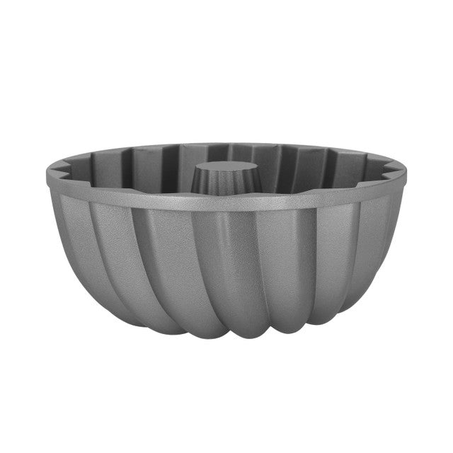 KitchenCraft MasterClass Non-Stick Cast Aluminium Decorative Cake Tin, Swirl