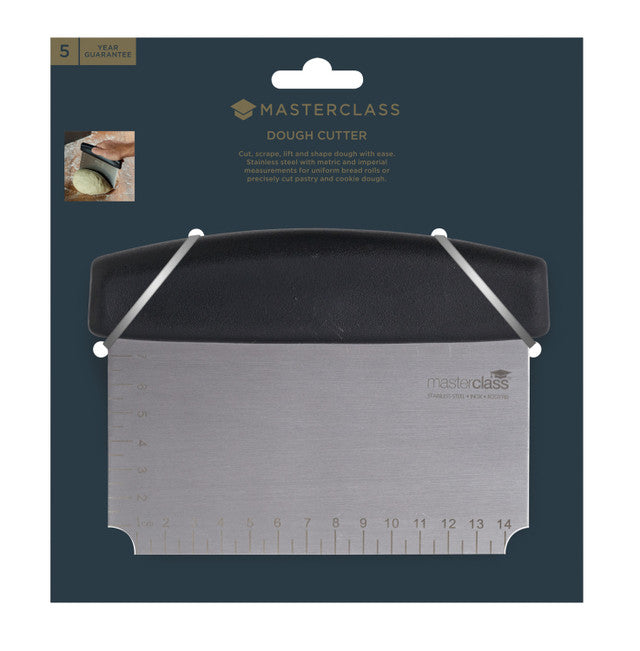 KitchenCraft MasterClass Stainless Steel Dough Cutter