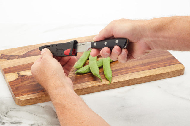 KitchenCraft MasterClass Edgekeeper Self-Sharpening 9cm (3.5") Paring Knife