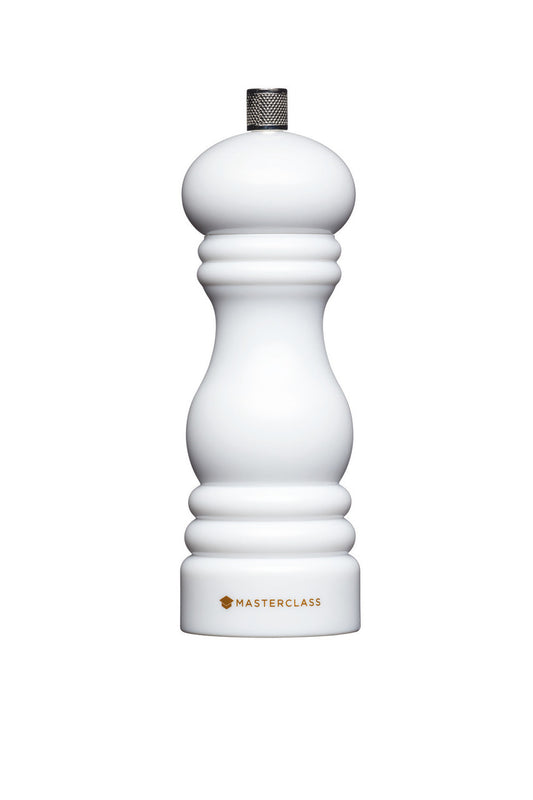 MasterClass Salt or Pepper Mill (17cm) - White