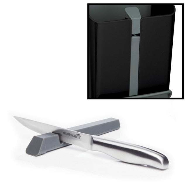 KitchenCraft MasterClass Smart Space 4-in-1 Utensils / Knife Block