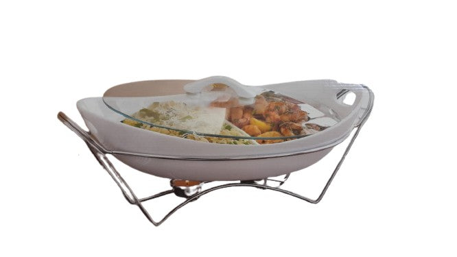 Onemore Divided Ovel Buffet Server 132.249