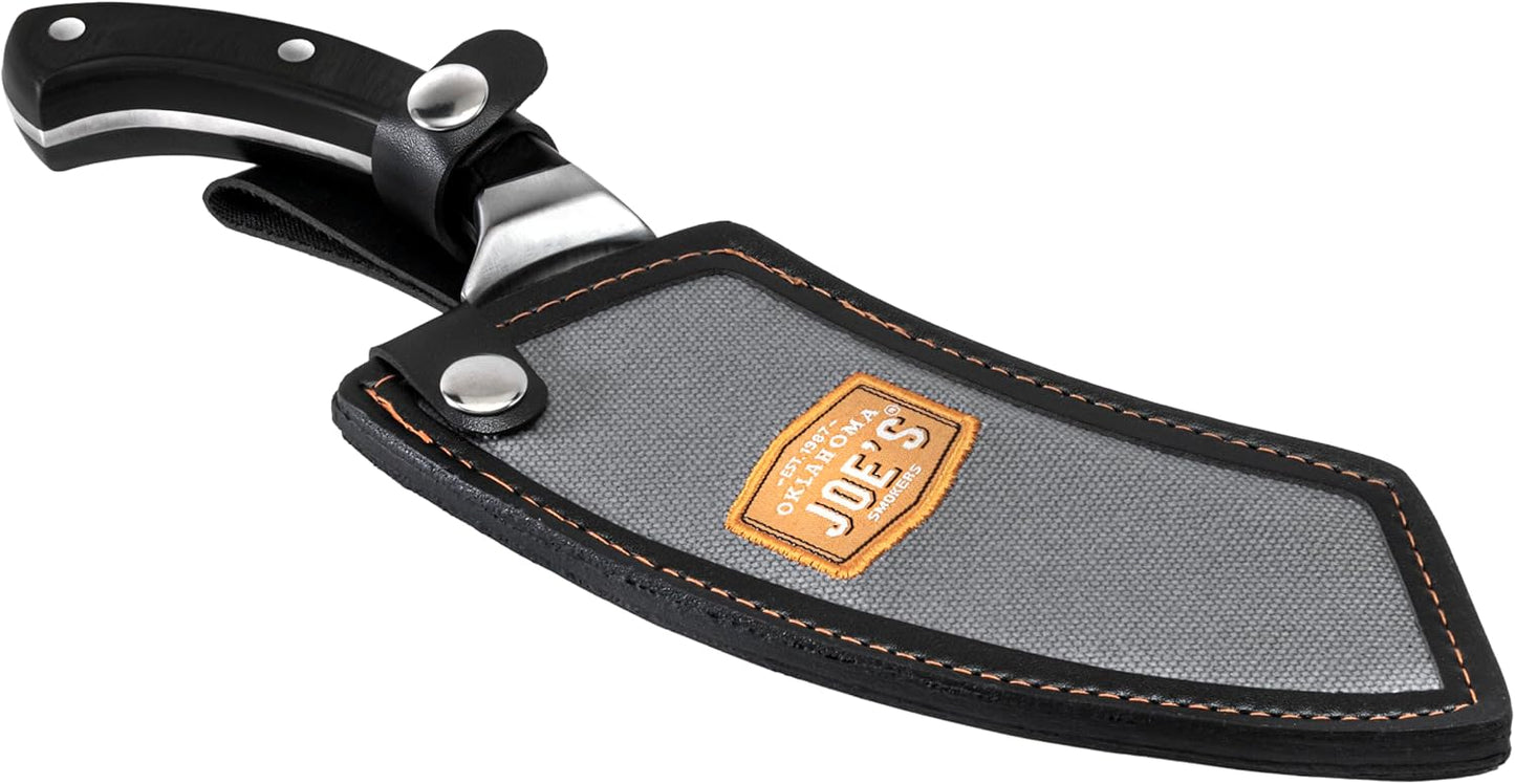 CharBroil Oklahoma Joe Blacksmith Cleaver & Chef Knife