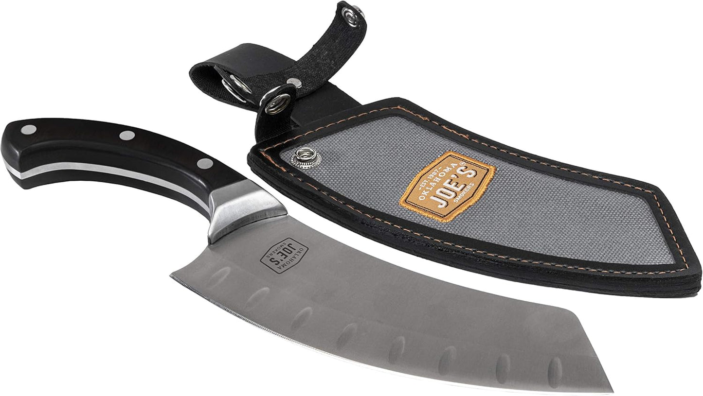 CharBroil Oklahoma Joe Blacksmith Cleaver & Chef Knife