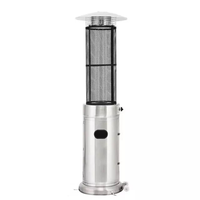 Round Commercial Glass Cylinder Patio Gas Heater