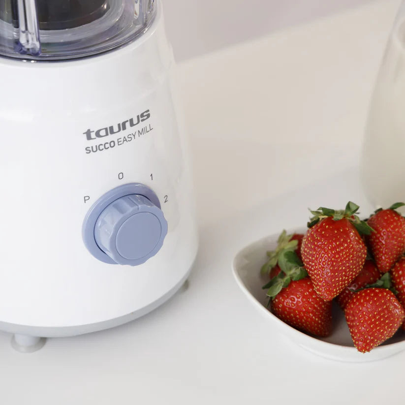 TAURUS BLENDER 500W2 SPEEDS TURBO PLASTIC JAR