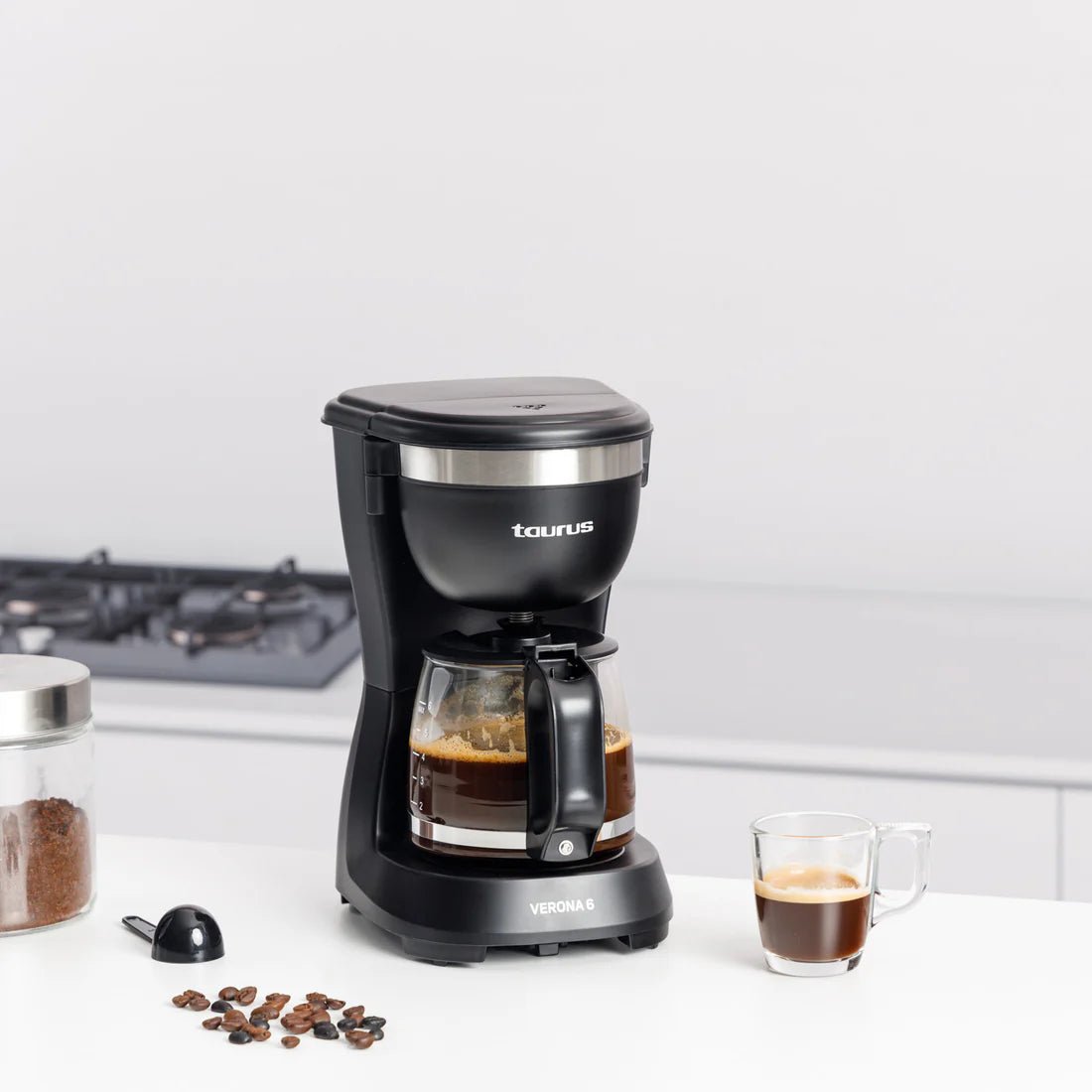 TAURUS 6 CUPS COFFE MAKER VERONA6
