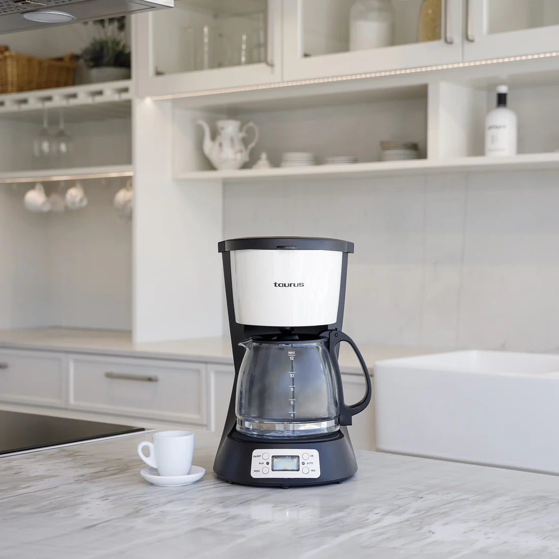 TAURUS DRIP COFFEE MAKER TAU VINTAGE DIGITAL