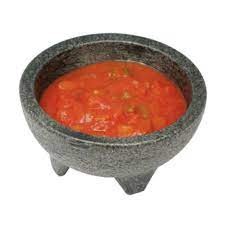 Winco Molcajete Salsa Bowl, 4 oz.- dishwasher safe (4 pc set)