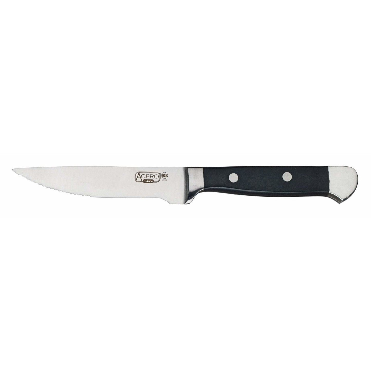 Winco Acero Gourmet Steak Knives, 4-PC Gift Box - Flatware