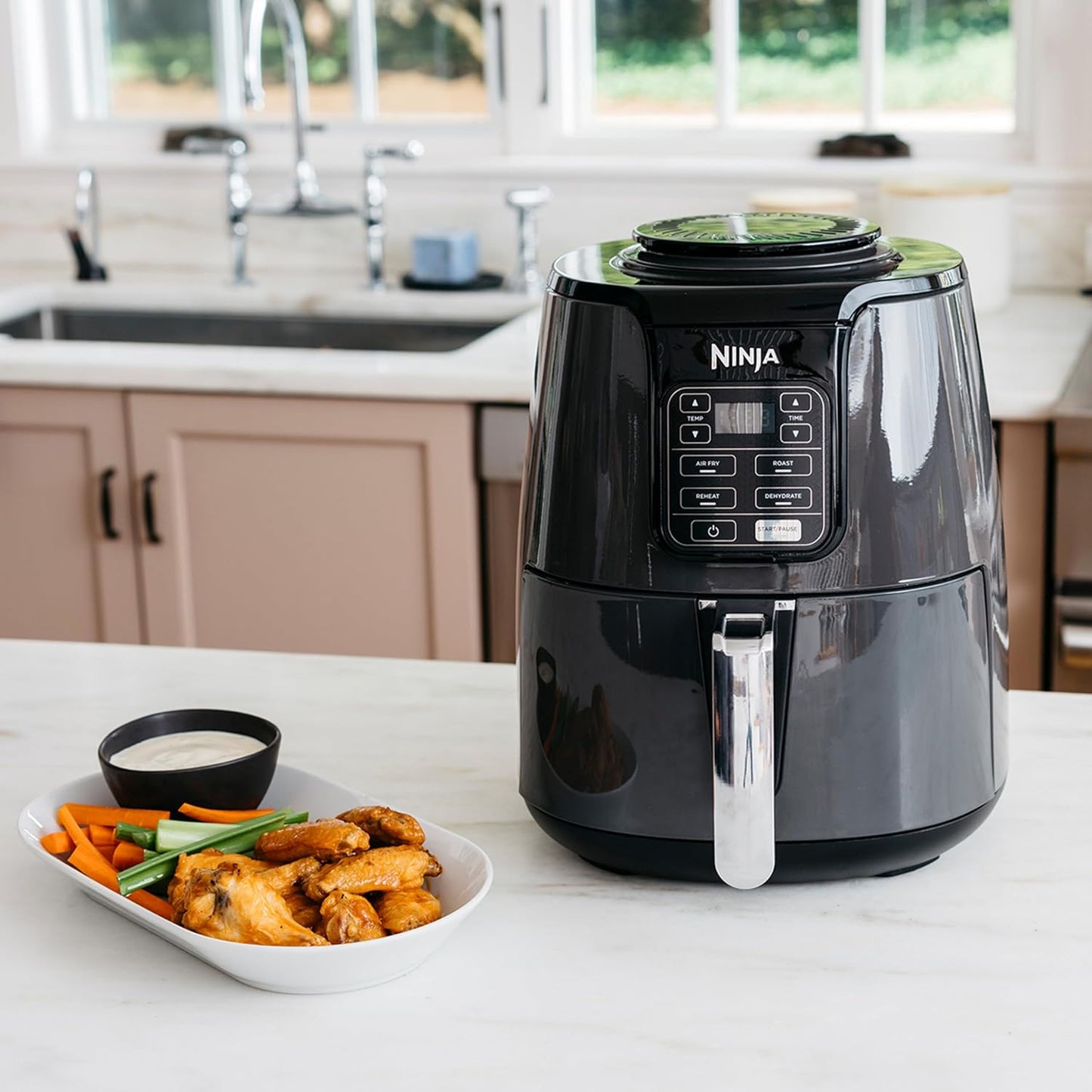 Ninja Air Fryer 3.8L 1550w Ceramic Non Stick