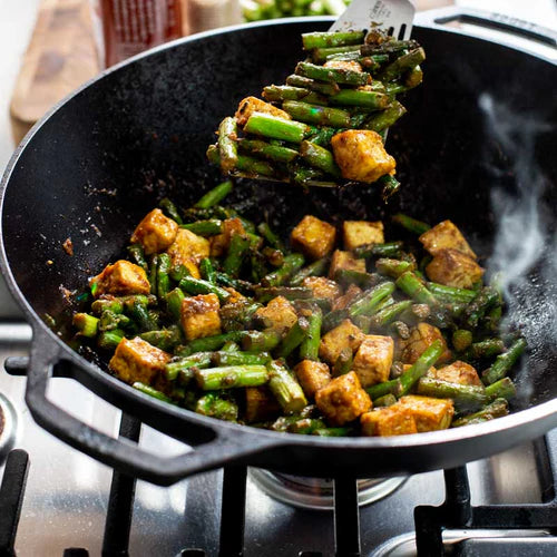 LODGE 36Cm Seasoned Cast Iron Wok