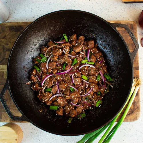 LODGE 36Cm Seasoned Cast Iron Wok