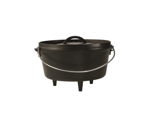 LODGE Deep Camp Dutch Oven, 8 Quart L12DC03