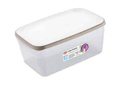 FOOD BOX "CIAO FRESCO" 0.6LT WH/D.GREY