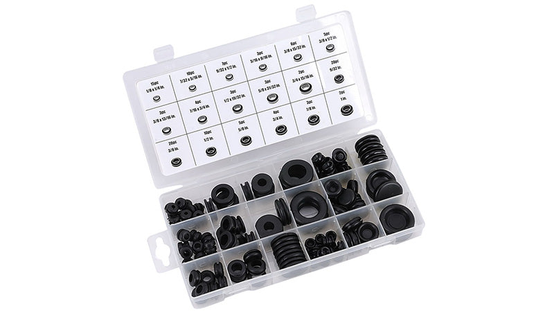 Tactix 125PC Rubber Grommet Assortment