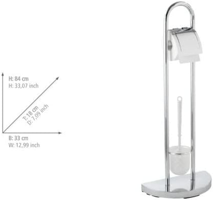 FREESTANDING TOILET BRUSH "CONSENZA" CHR