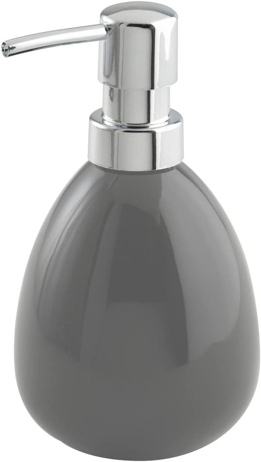 CERAMIC SOAP DISPENSER "POLARIS" WHITE