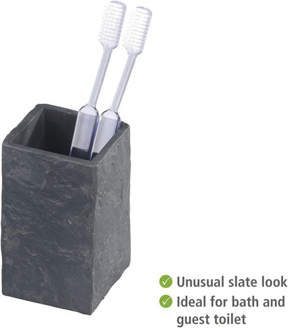 TOOTHBRUSH CUP "SLATE ROCK"